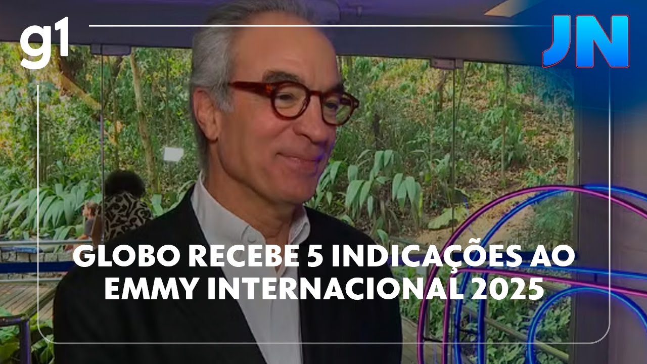 Globo recebe 5 indicações ao Emmy Internacional 2025