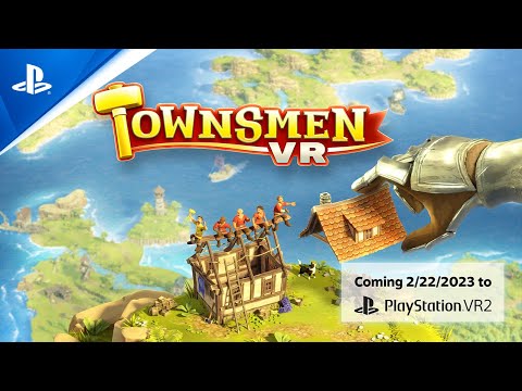 Townsmen VR - Announce Trailer | PS VR2 Games