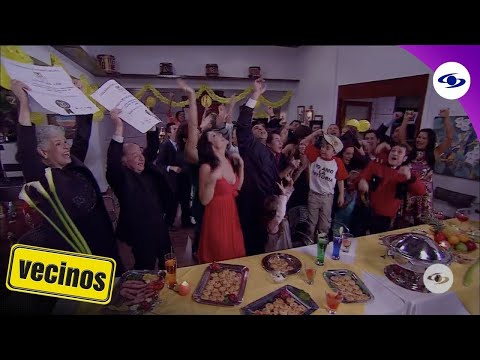 Vecinos: Oscar celebra su grado por todo lo alto con una gran fiesta - Caracol TV