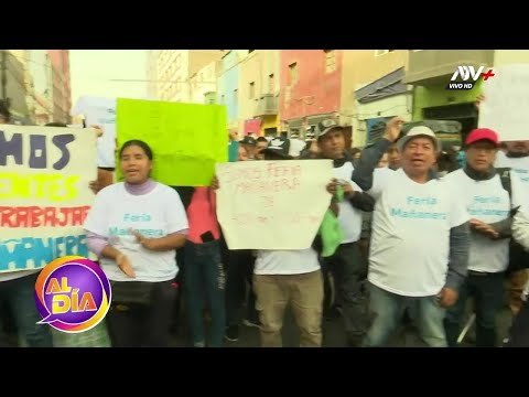 Ambulantes de La Victoria piden a la Municipalidad de Lima ser reubicados para poder trabajar