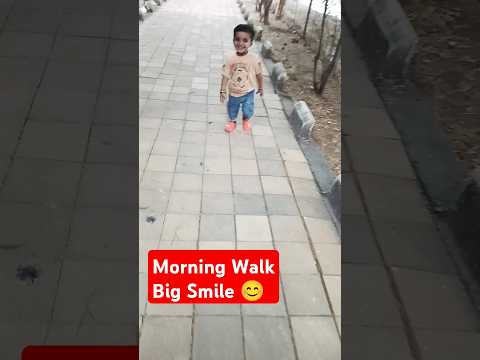 Morning Walk , Big Smile , Enjoy #funny #youtube #trending #fitness #shorts