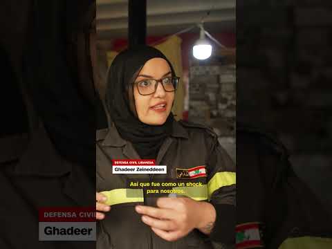 Así trabajan los rescatistas en los barrios destruidos de Beirut