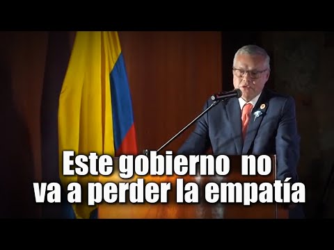 “Este gobierno no va a Perder la Empatía” Néstor Iván Osuna, ministro de Justicia y del Derecho