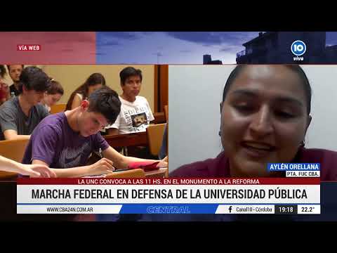 La Federación Universitaria de Córdoba convoca a marchar el 23 de abril