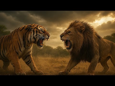 Serbian Tiger vs African Lion — Who is stronger