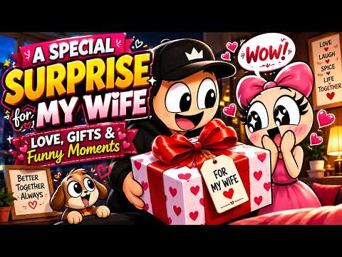 A Special Surprise for My Wife | Love, Gifts & Funny Moments