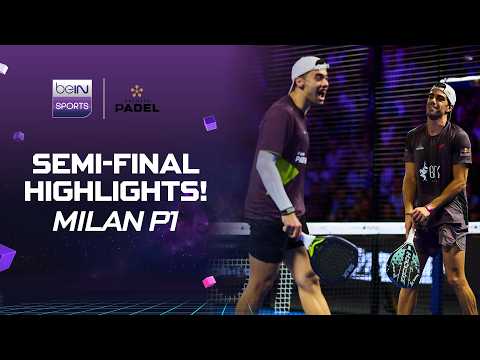 Augsburger/Lebron vs Galan/Chingotto | Premier Padel | Milan P1 | <strong>Semi</strong>-Final <strong>Match</strong> Highlights