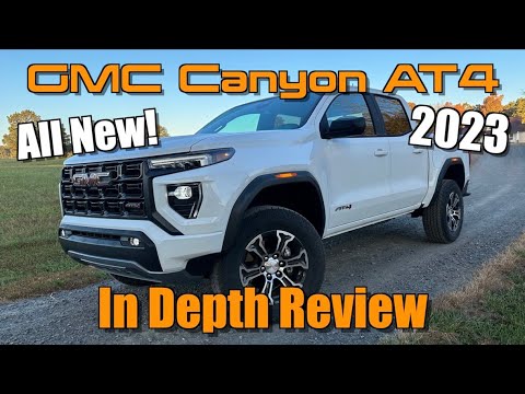 2023 GMC Canyon AT4: Power, Style, and Off-Road Capabilities