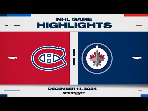 NHL Highlights | Canadiens vs. Jets - December 14, 2024