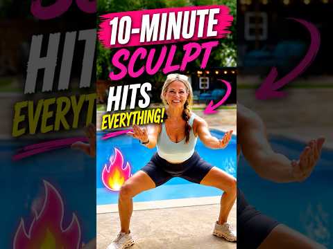 I Didn’t Expect This 10-Minute Sculpt to Hit EVERYTHING 🔥🍑
