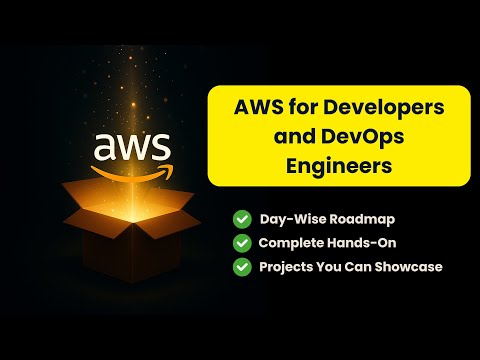 AWS for Beginners, Developers, DevOps Engineers | Hands-On, Projects | Course Introduction & Details
