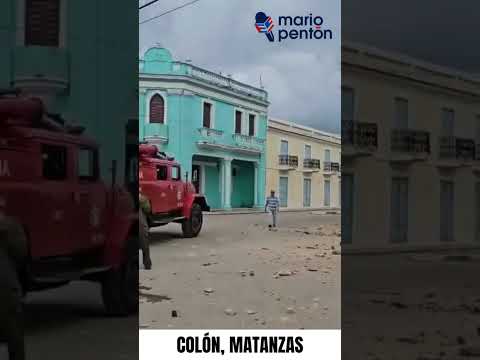 Derrumbe en Colón, Matanzas, #Cuba