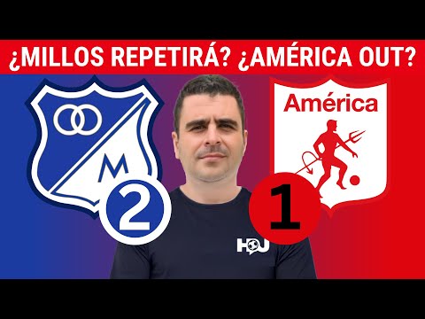 Millonarios 2-1 América | Liga Dimayor 2023-II | Resumen, Goles y Táctica por Juan Felipe Cadavid