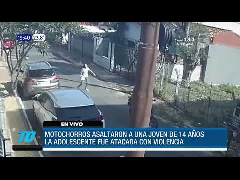 Terrible asalto a una adolescente en el centro de Asunción