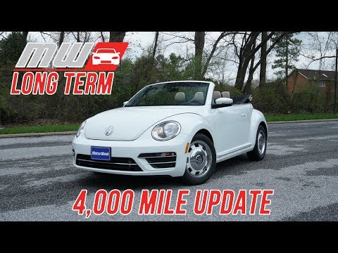 Long Term Update: 2018 Volkswagen Beetle Convertible (4,000 miles)