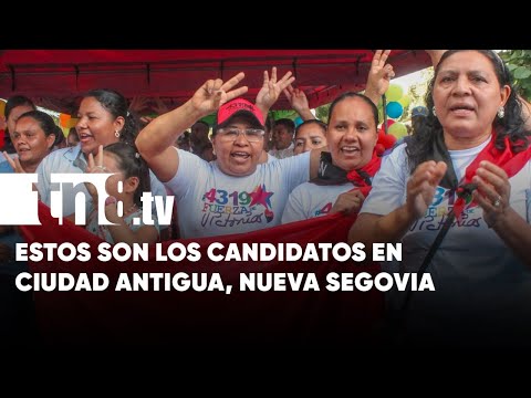 FSLN presentó a sus candidatos a Alcalde y Vicealcalde en Diriomo - Nicaragua