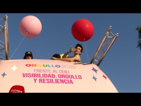 Numerosos rostros conocidos reivindican y celebran el Orgullo en Madrid