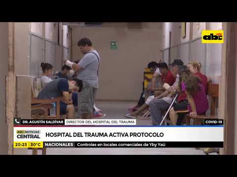 Covid-19: Hospital de trauma activa protocolo