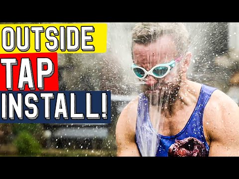 THE BEST Outdoor Tap Install Video I've Ever Made