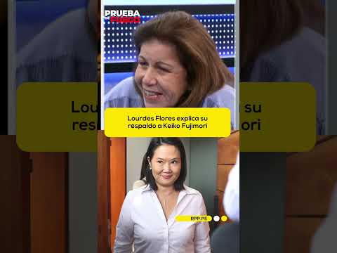 Lourdes Flores Nano explicó las razones de su respaldo a Keiko Fujimori