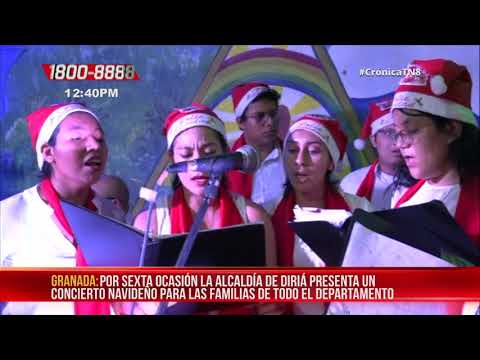 Nicaragua: Familias de Jinotega, disfrutaron de concierto navideño por la Camerata Bach