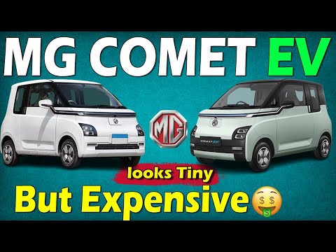 MG Comet EV - A Mini Electric Car | Electric Cars 2023 | Electric Vehicles India