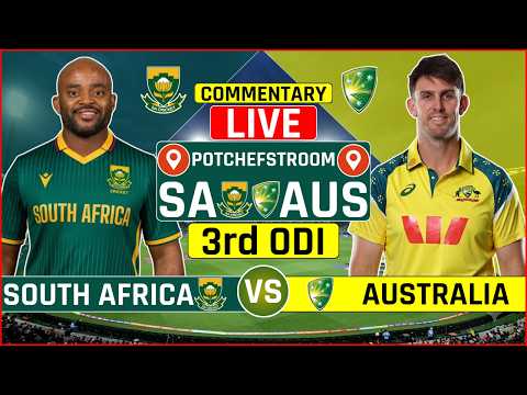 South Africa vs Australia <strong>3rd</strong> ODI <strong>Live</strong> Score | SA vs AUS <strong>3rd</strong> ODI <strong>Live</strong> Audio Commentary