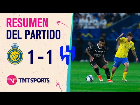 Al Hilal salvó su invicto sobre el final | #AlNassr 1-1 #AlHilal | Resumen