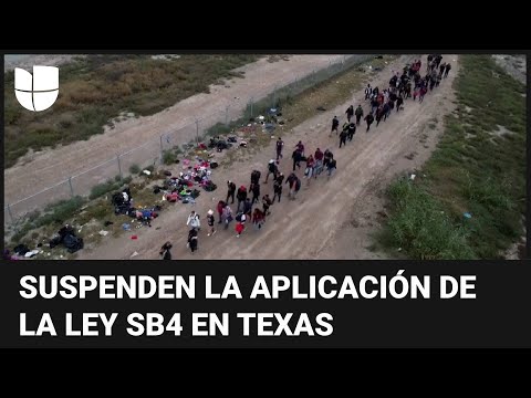 En un minuto: Tribunal vuelve a bloquear la SB4 de Texas tras reactivarla la Corte Suprema