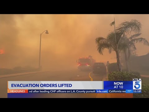 Norte Fire evacuation orders lifted <strong>for</strong> <strong>Orange</strong> County residents