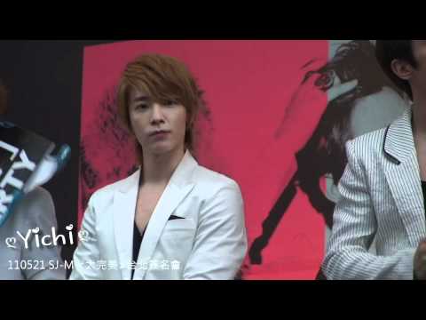 [HD]110521 Super Junior-M 台北簽名會-簽名前的Talk (晟敏Model) [Yichi]