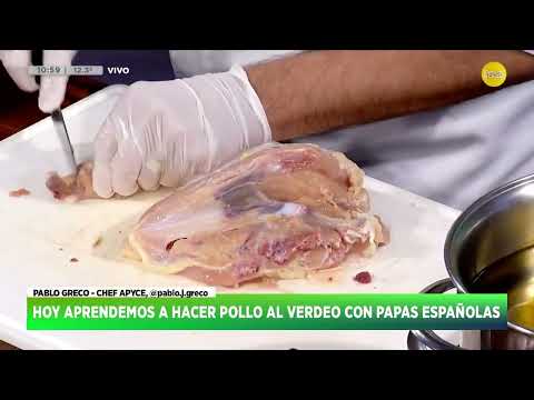 Martes de pollo al verdeo con papas españolas en ¡Hoy Nos Toca! con Pablo Greco