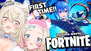 【FORTNITE】suisei-senpai is about to get silly in these paws bibbidi bo