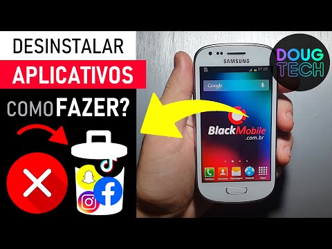 Como DESINSTALAR Aplicativos em Samsung Antigo