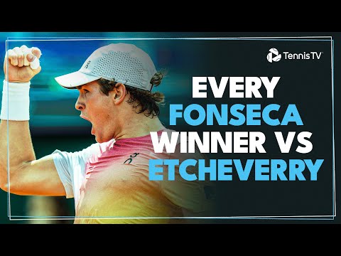 All 28 Joao Fonseca Winners vs Etcheverry 💥 | Buenos Aires 2025