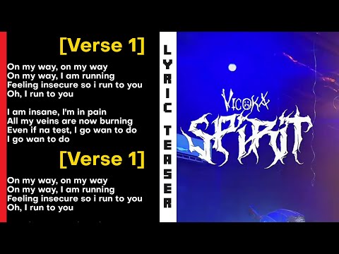 Vicoka - SPIRIT ft. Wizard Chan (Lyrics Teaser I)