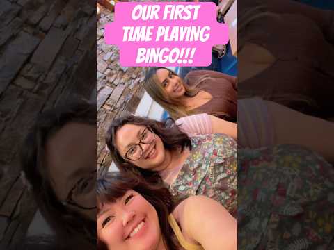 My first bingo date with my friends! #asian #houston #friends