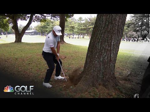 Xander Schauffele finds disaster on 9th at Zozo Championship with quadruple bogey | Golf Channel