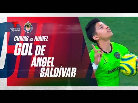 Goal Ángel Saldívar - Chivas vs Juárez 2-1 | Telemundo Deportes