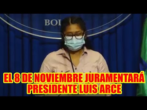 SEVA COPA EL 8 DE NOVIEMBRE JURAMENTA EL PRESIDENTE LUIS ARCE CATACORA..