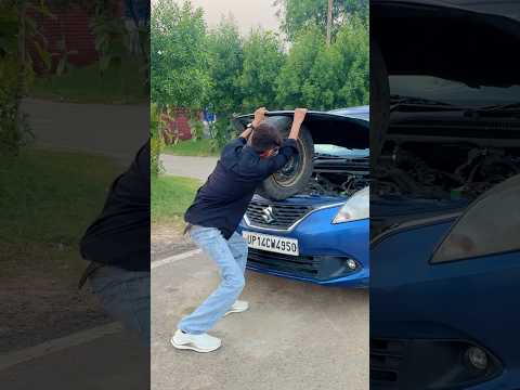 Tyre 🛞 andar kyu nhi ja raha 😂 #funny #shorts #comedy #shortsfeed #cutebaby #viralvideo