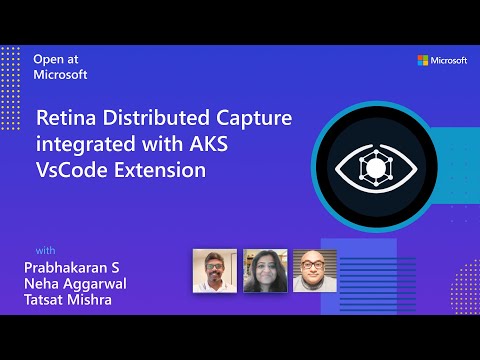 Retina Distributed Capture integrated with AKS VsCode Extension