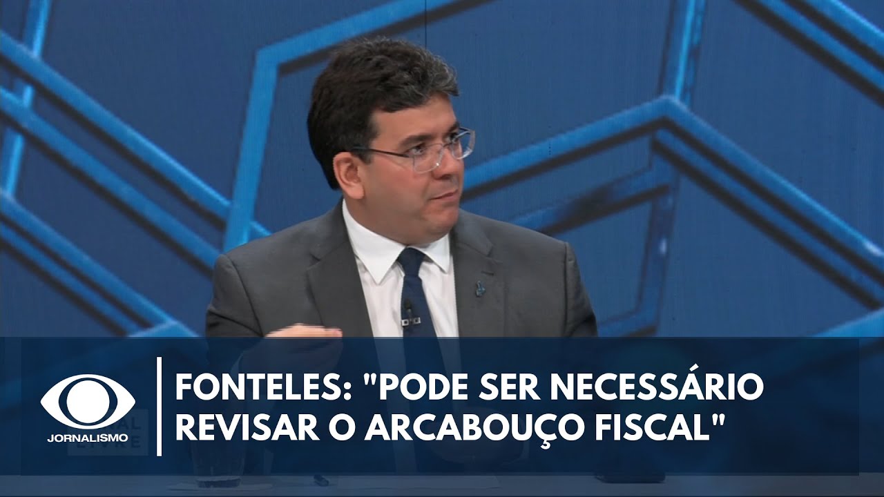 Rafael Fonteles: “Pode ser necessário revisar o arcabouço fiscal em 2027” | Canal Livre