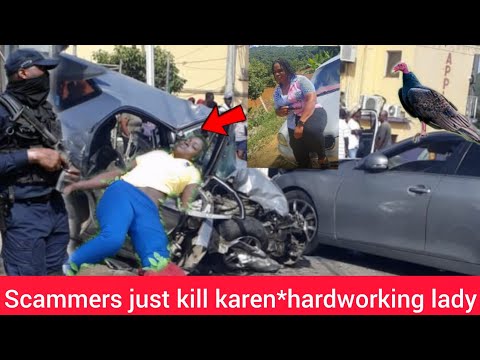 breaking news scammers in Mark X just kill a hardworking lady named Karen*gunman kill 9 year old boy