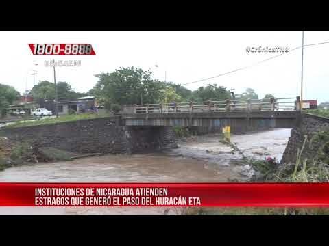 Nicaragua atiende con prontitud afectaciones en el Caribe por paso de Eta