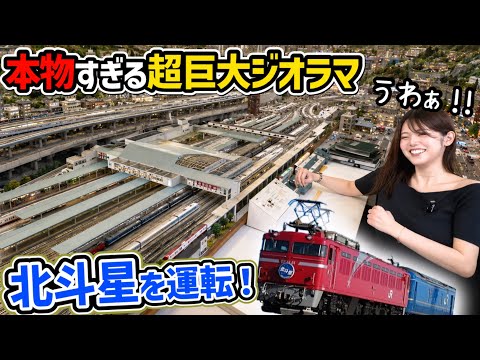 まだ動く？25年前に買った北斗星をジオラマで走らせる！【Nゲージ】