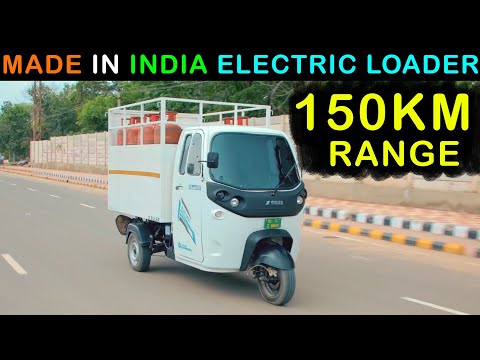 Made in India Electric Auto Loader - Euler Motors HiLoad - 150 km