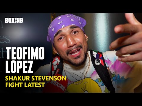 Teofimo Lopez Sends Shakur Stevenson Message