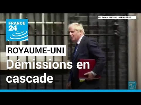 Royaume-Uni : démissions en cascade dans le gouvernement de Boris Johnson • FRANCE 24
