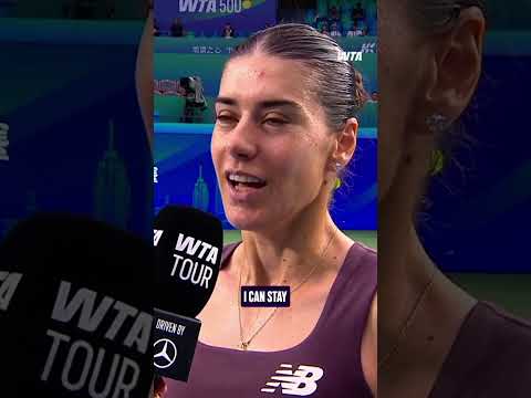 Sorana Cirstea talks about her memories in Ningbo and looks add to them this week!#NingboOpen